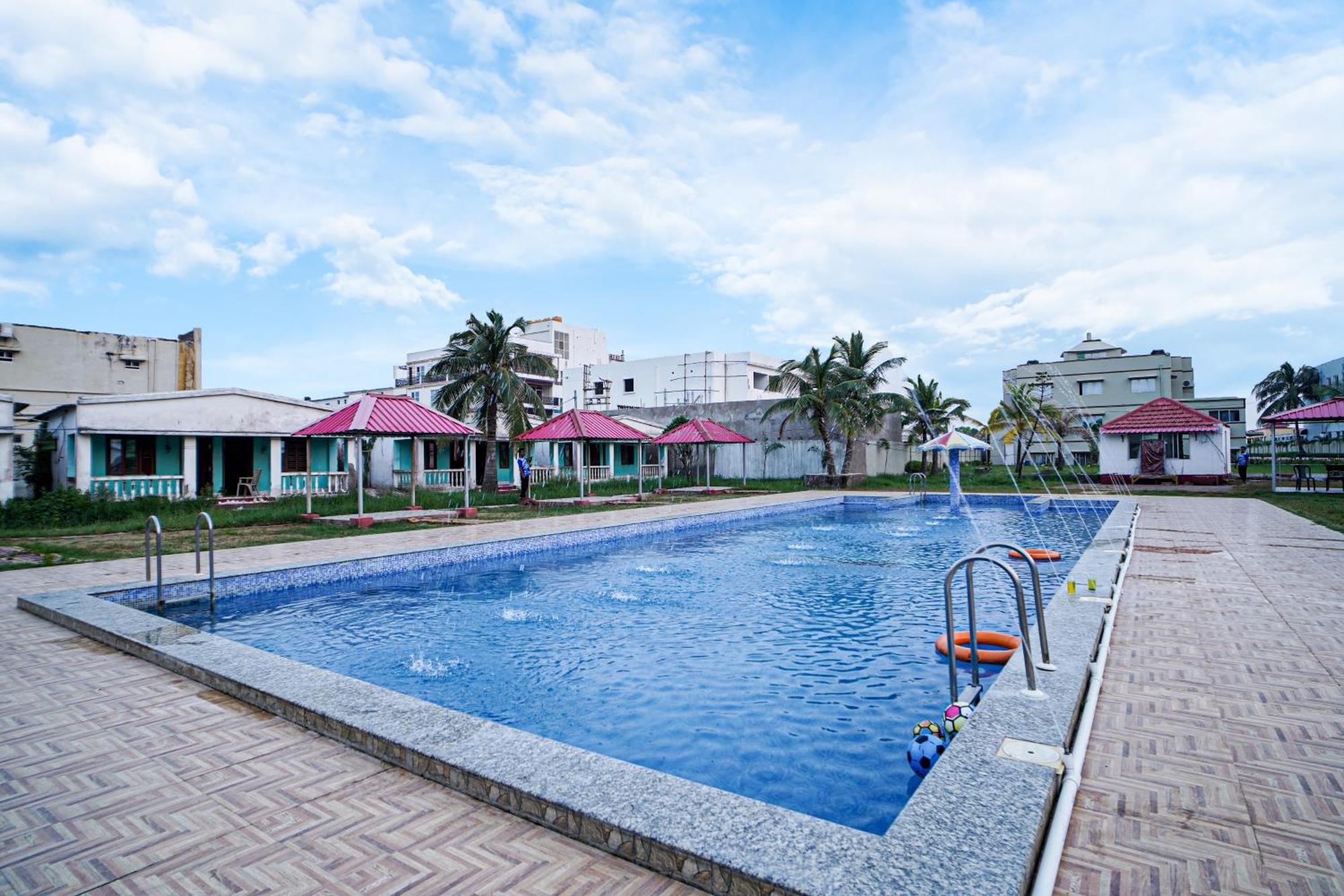 Silver Sand Eco Resort !! Beachfront !! With Biggest Pool And Huge Open Area !! Ideal For Weddings !! Couple Friendly !! Мандармани Экстерьер фото